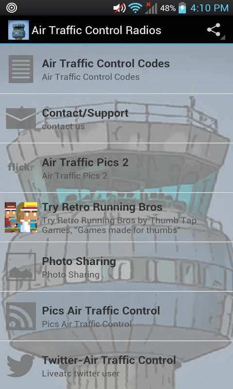 Screenshot 1 Air Traffic Control Radios